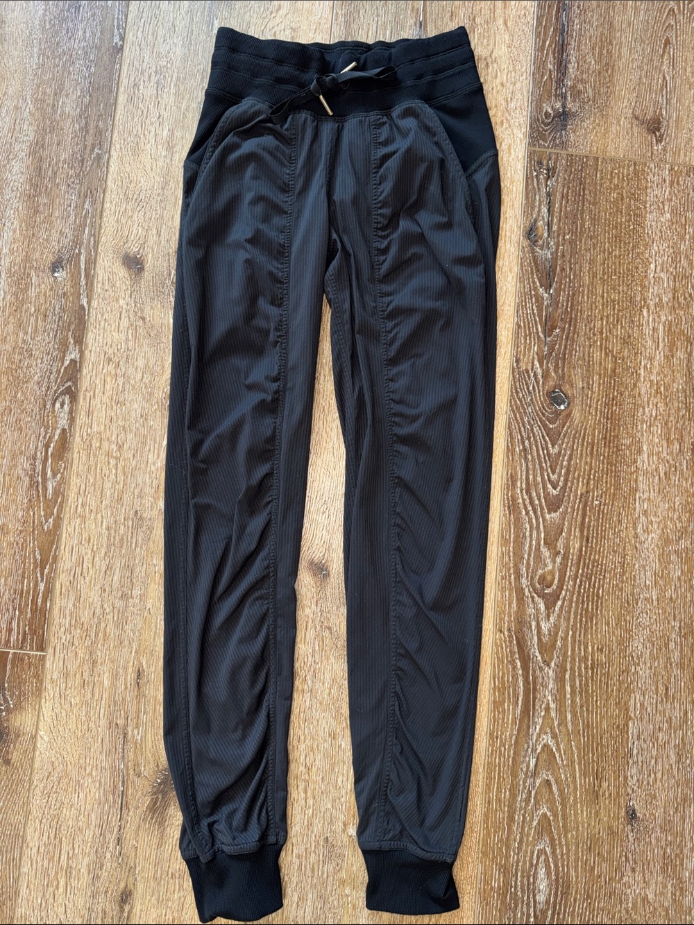 Lululemon Black Drawstring Jogger Pants